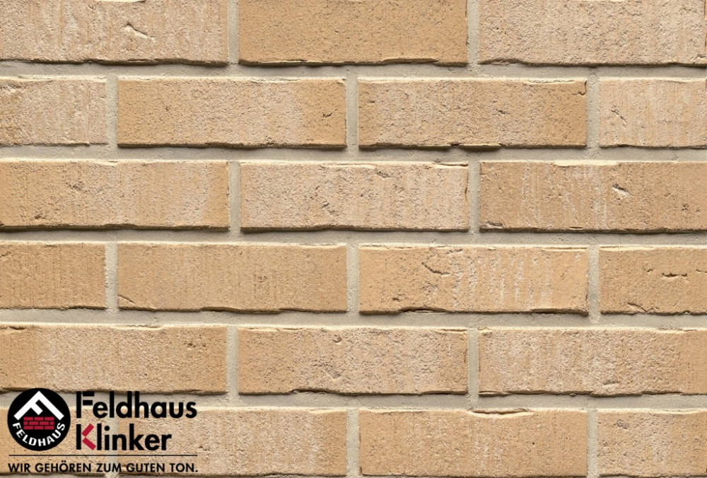 Клинкерная плитка Feldhaus Klinker R733 NF 14 vascu crema pandra