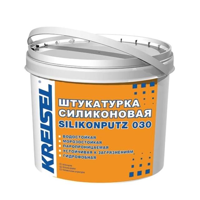 030 Silikonputz DR ("КОРОЕД"), 1,5 мм Штукатурка силиконовая,  3 группа, (Крайзель), 25 кг